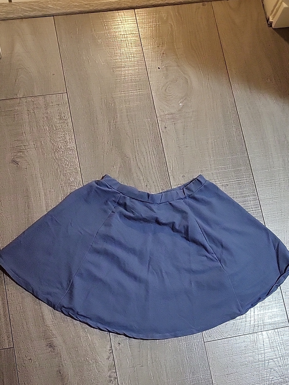 Ambiance Navy Circle Skirt